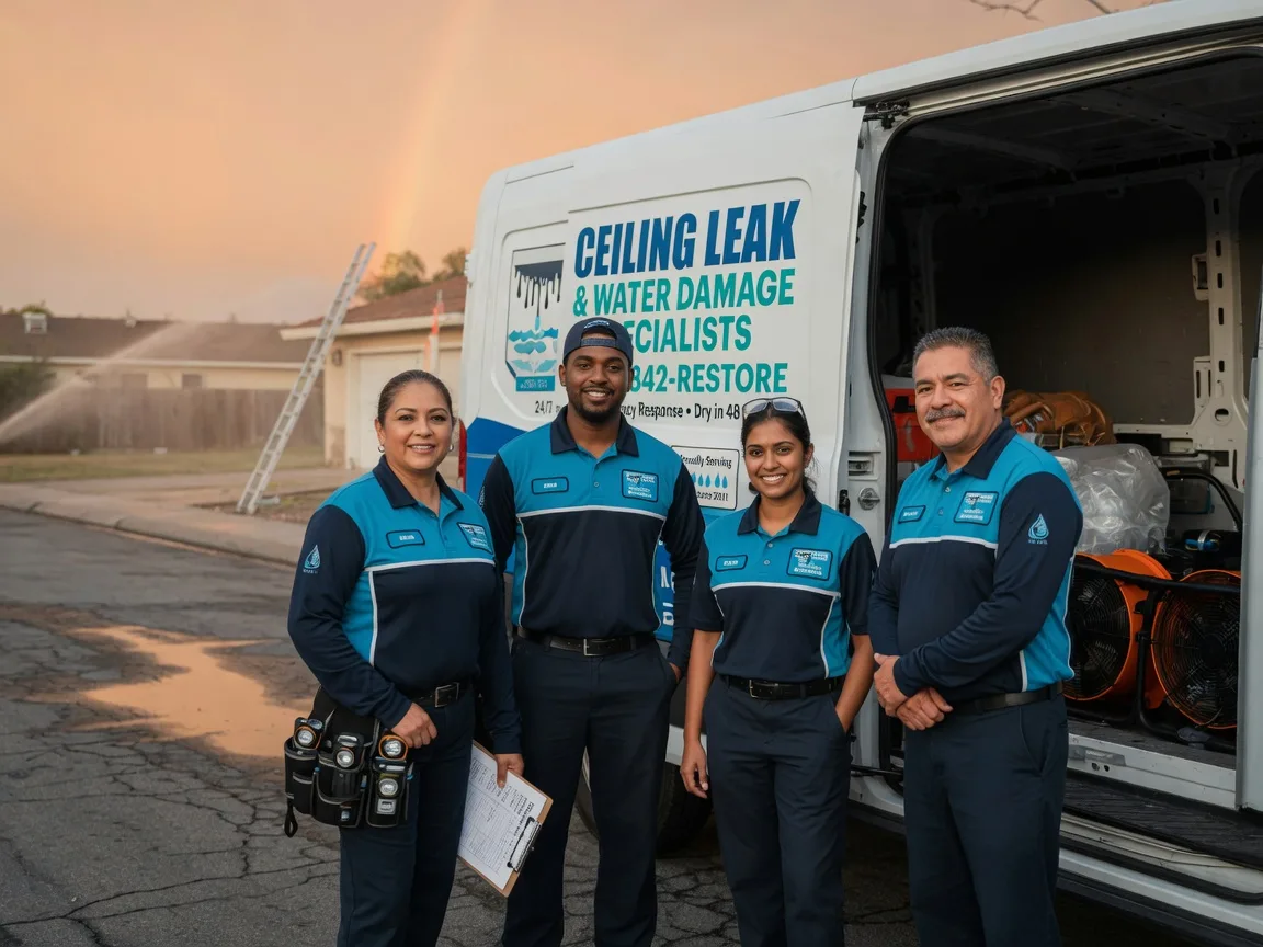 Ceiling Leak Cleanup company in Tuleta, TX